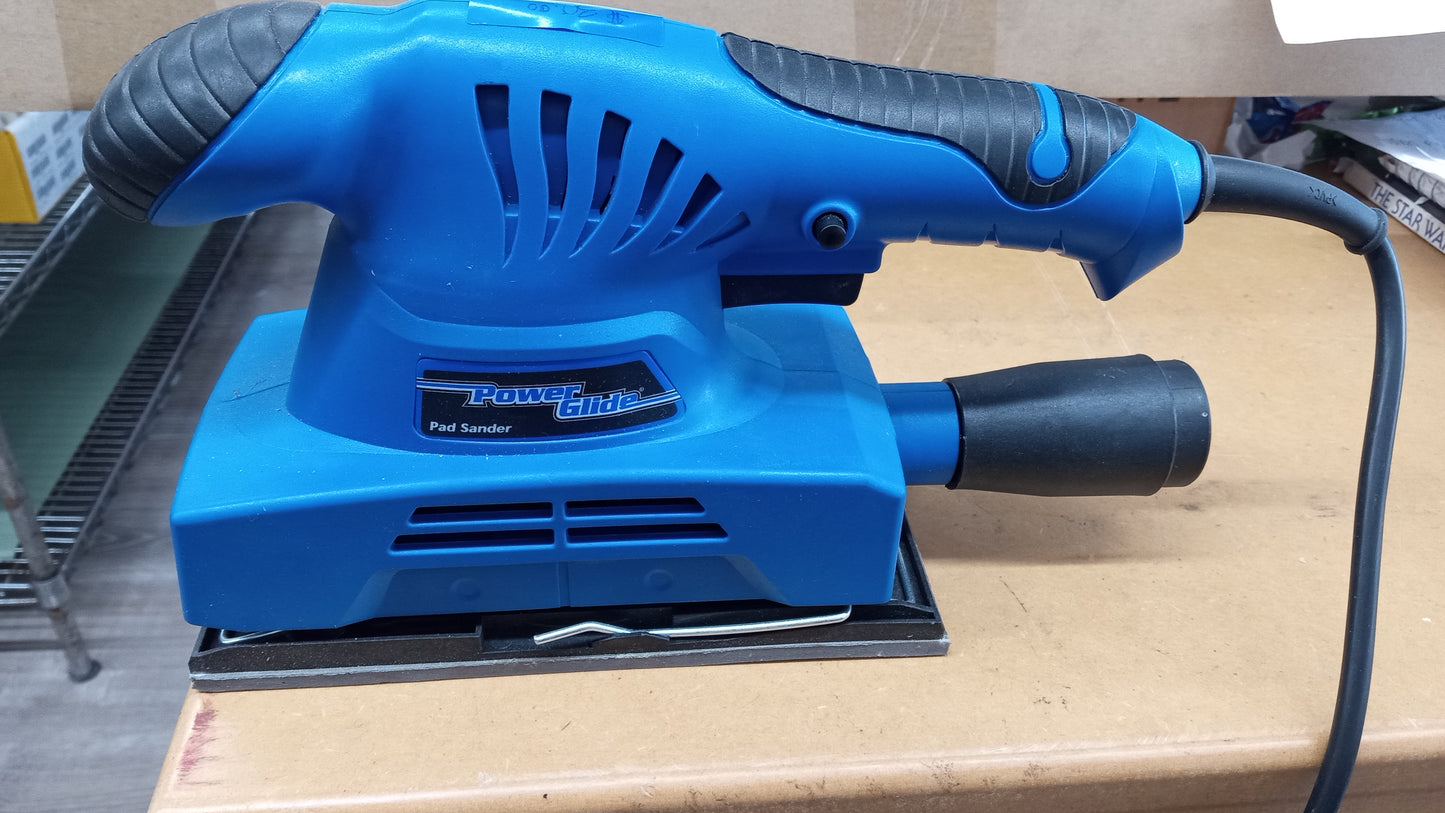 Power Glide 1/3 Sheet Pad Sander (bag not included) USED
