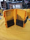 DEWALT 13-Piece Black Twist Drill Bit Set 1/4"