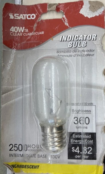 Satco 40W Indicator Bulb S3917