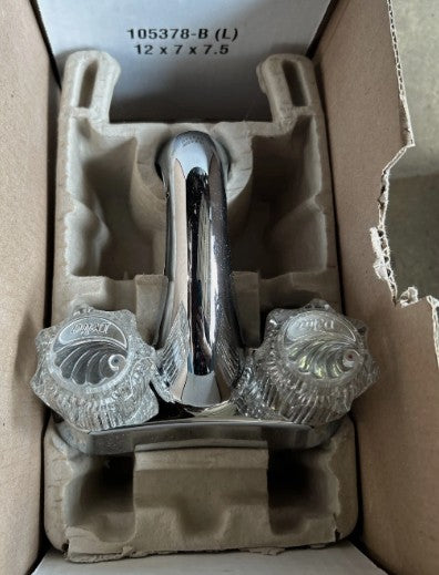2502LF Classic Centerset Bathroom Faucet - - Chrome