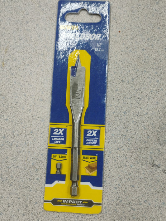 IRWIN SPEEDBOR /2" SPADE BIT #87908