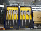 Irwin Wood Spade Bit Set 8 PC #341008 3/8"-1-1/2" w/ Case