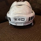 CCM Super Tacks X Pro Stock Hockey Player Helmet White Senior Small