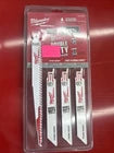 Milwaukee 4 pk 18 & 14 TPI