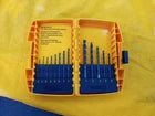 DEWALT 13-Piece Black Twist Drill Bit Set 1/4"